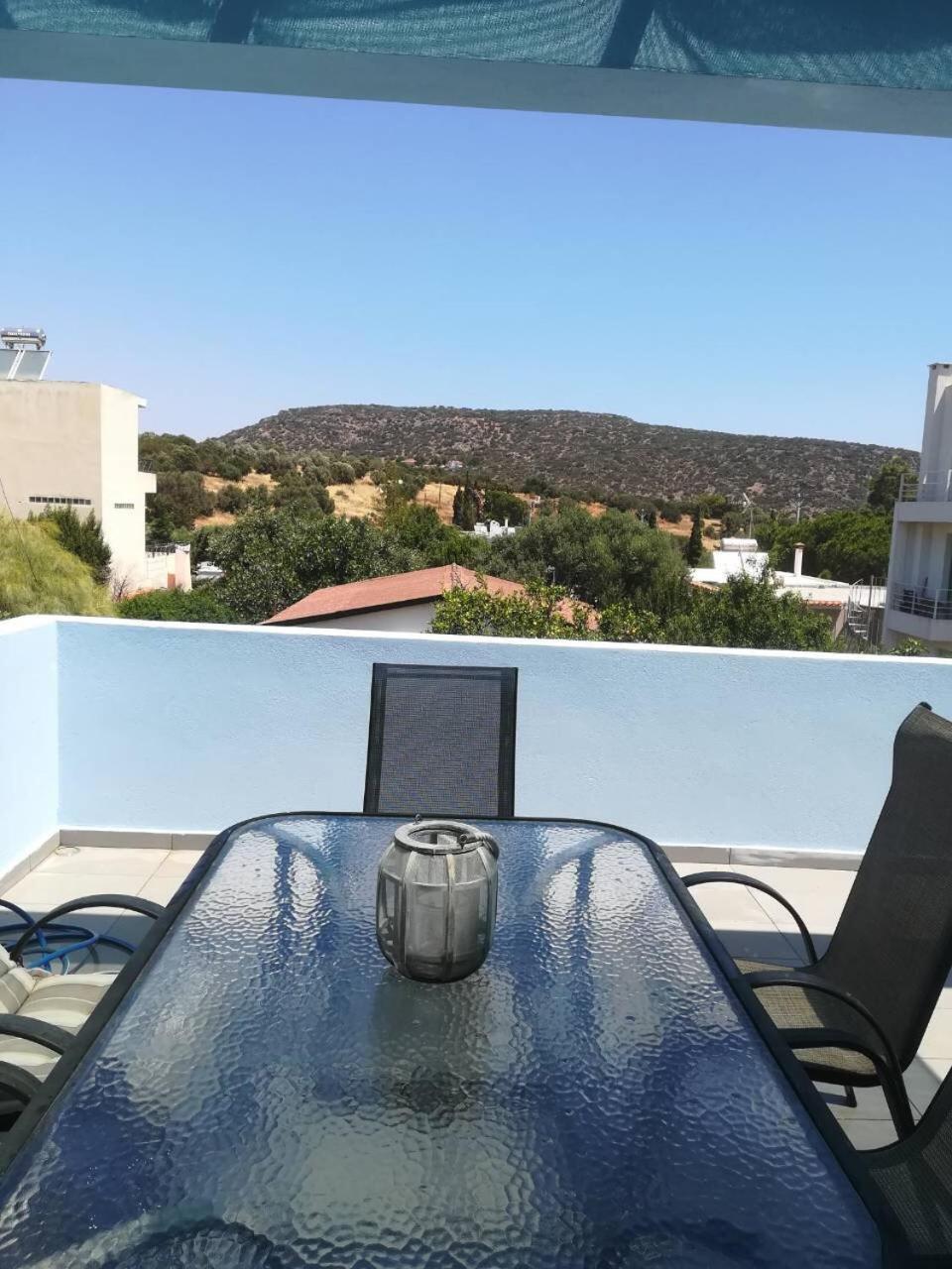 Mina'S Villa, 200M From The Beach Porto Rafti Bagian luar foto