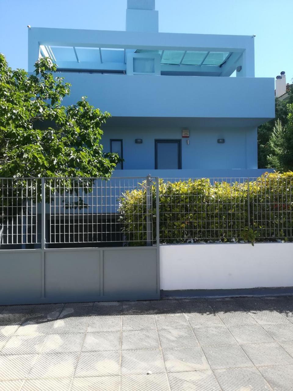 Mina'S Villa, 200M From The Beach Porto Rafti Bagian luar foto